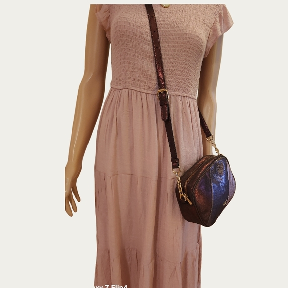 Dune London Purple and Pink Crossbody Bag with Sleek Design, EUC - Picture 5 of 13